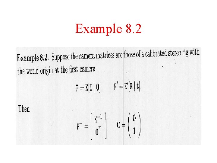 Example 8. 2 Example 8. 2