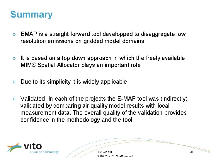 Summary » EMAP is a straight forward tool developped to disaggregate low resolution emissions