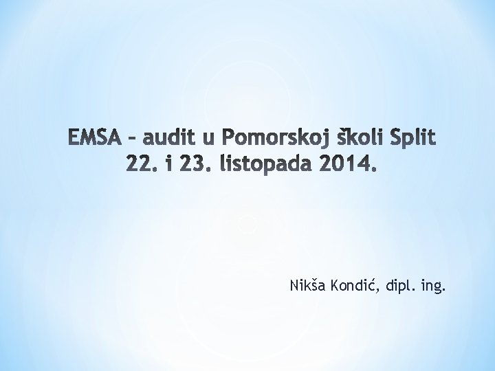 Nikša Kondić, dipl. ing. 