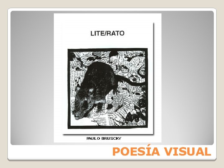 POESÍA VISUAL 