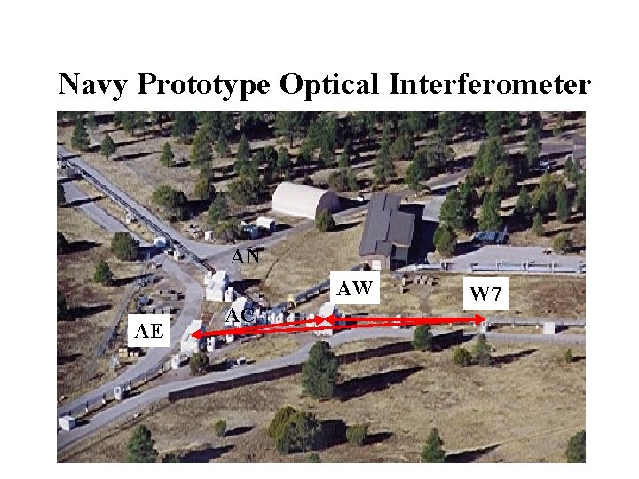 Navy Prototype Optical Interferometer AN AW AE AC W 7 