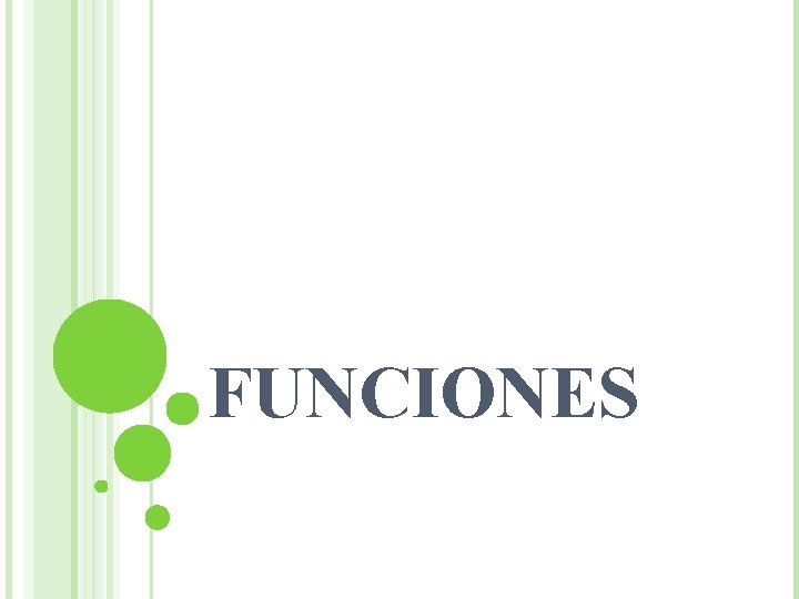 FUNCIONES 