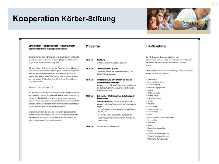 40 Kooperation Körber-Stiftung 