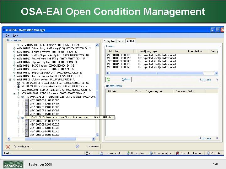 OSA-EAI Open Condition Management September 2008 128 