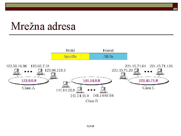 Mrežna adresa TCP/IP 