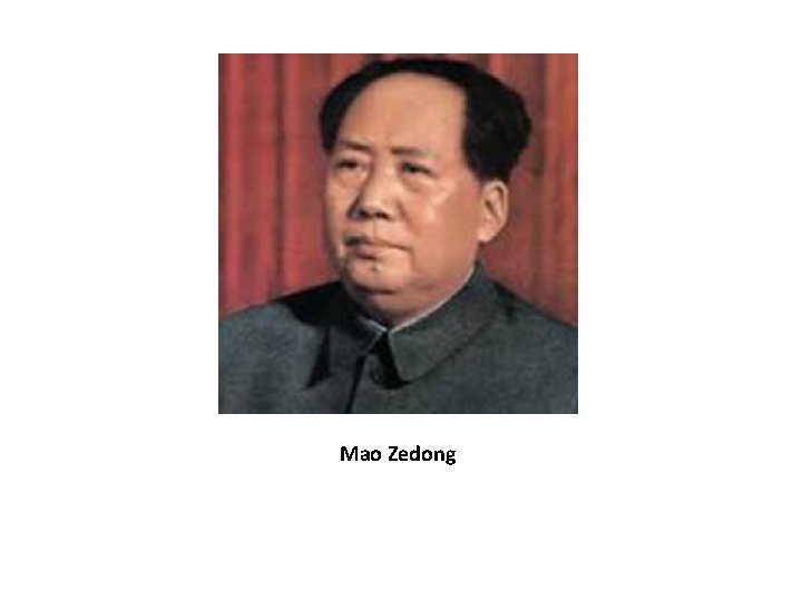 Mao Zedong 