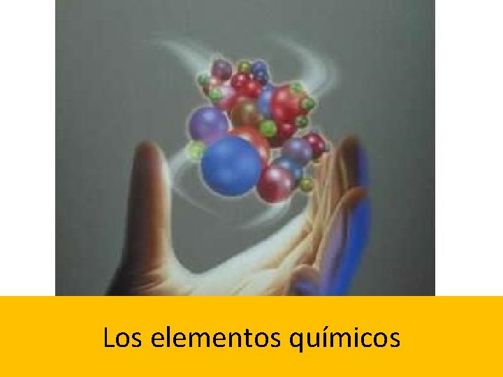 Los elementos químicos 