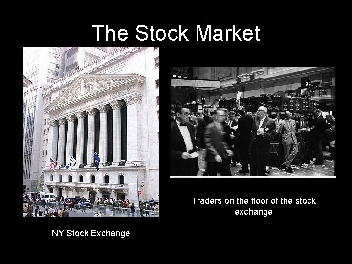 The Stock Market Traders on the floor of the stock exchange NY Stock Exchange The Stock Market Traders on the floor of the stock exchange NY Stock Exchange