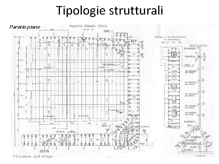 Tipologie strutturali Paratie piane ITN Crotone - prof. A. Vega 29 