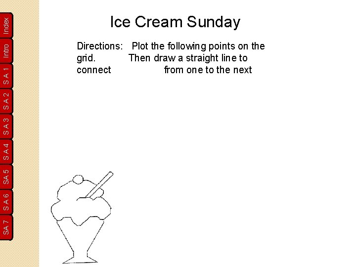 Index Intro SA 1 SA 2 SA 3 SA 4 SA 5 SA 6