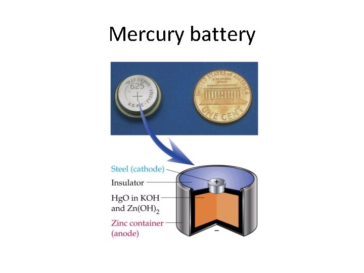 Mercury battery 