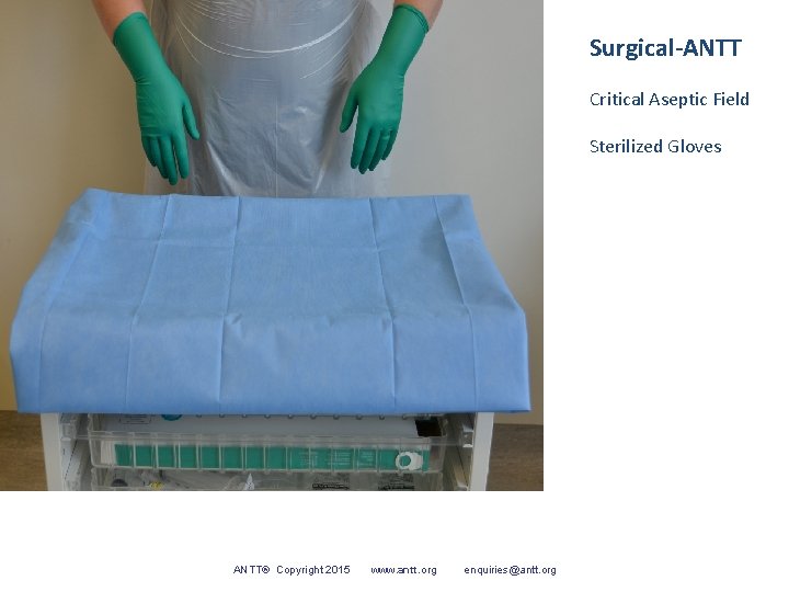 Surgical-ANTT Critical Aseptic Field Sterilized Gloves ANTT® Copyright 2015 www. antt. org enquiries@antt. org
