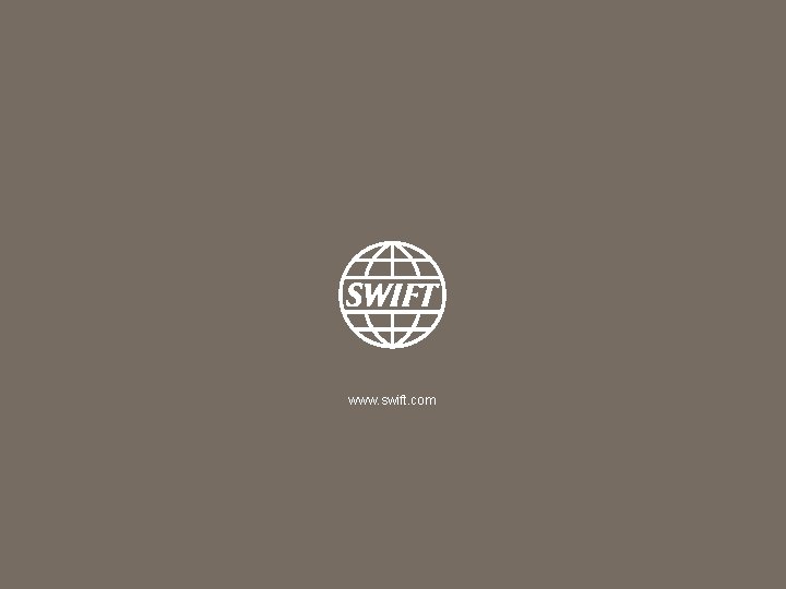 www. swift. com Power Point template - You can edit footer content by going