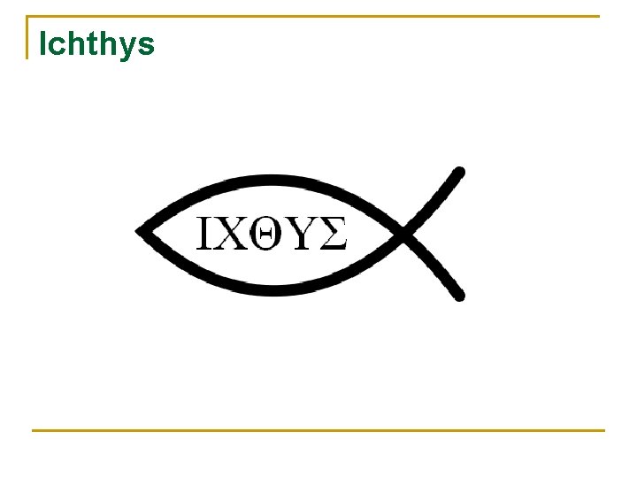 Ichthys Ichthys