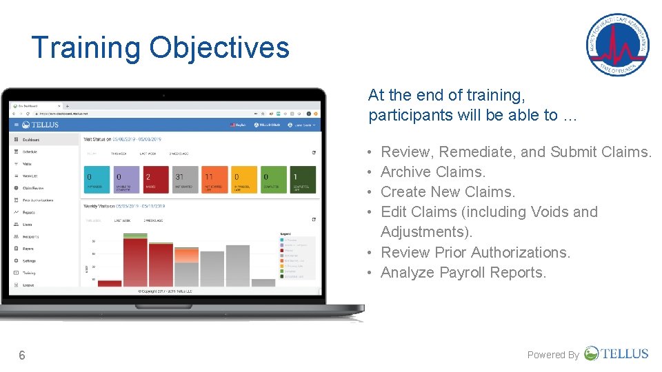 Training Objectives At the end of training, participants will be able to … • Training Objectives At the end of training, participants will be able to … •