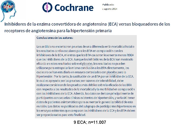 9 ECA; n=11. 007 