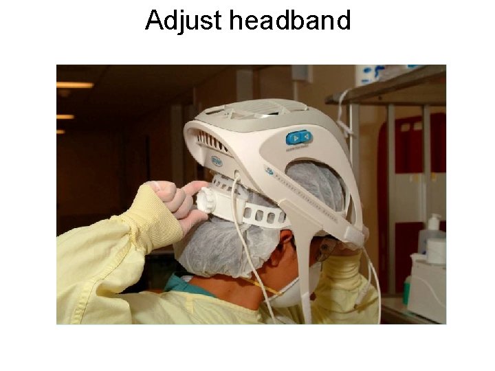 Adjust headband 