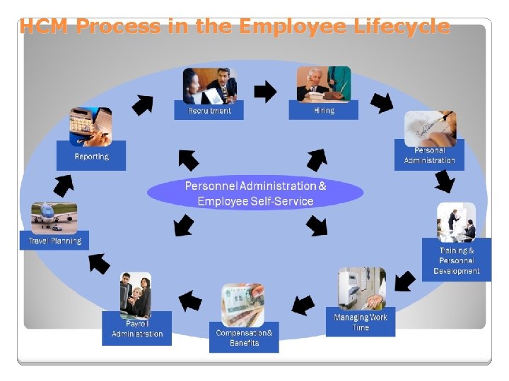 HCM Process in the Employee Lifecycle 