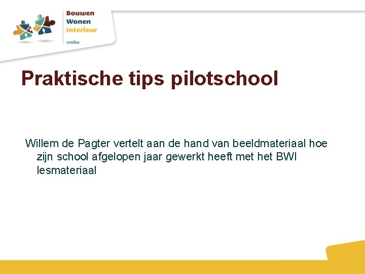Praktische tips pilotschool Willem de Pagter vertelt aan de hand van beeldmateriaal hoe zijn