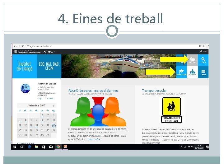 4. Eines de treball 