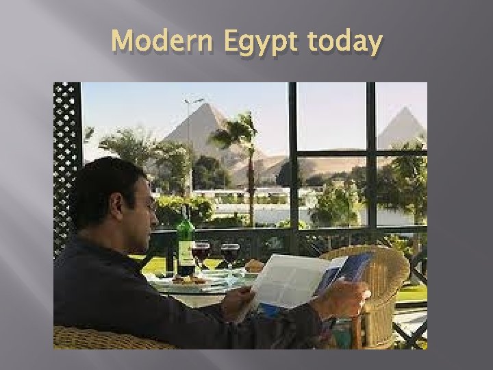 Modern Egypt today 