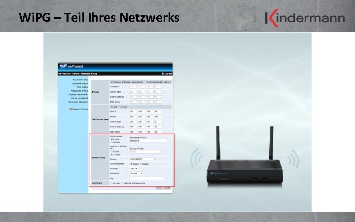 Wi. PG – Teil Ihres Netzwerks 