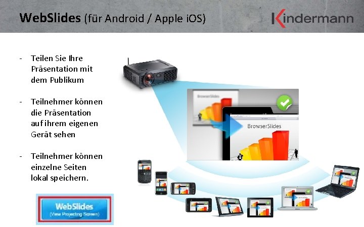 Web. Slides (für Android / Apple i. OS) - Teilen Sie Ihre Präsentation mit