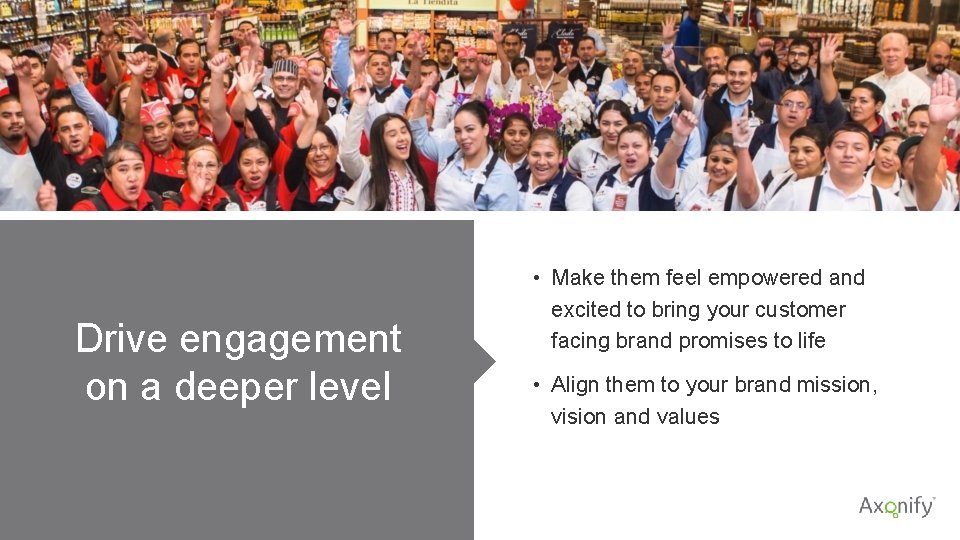 Impact of Rewards Drive engagement on a deeper level • Make them feel empowered