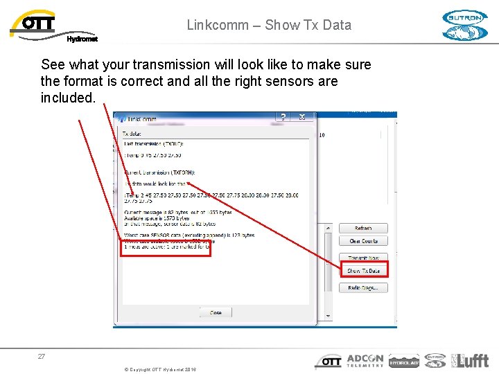 Linkcomm – Show Tx Data See what your transmission will look like to make Linkcomm – Show Tx Data See what your transmission will look like to make