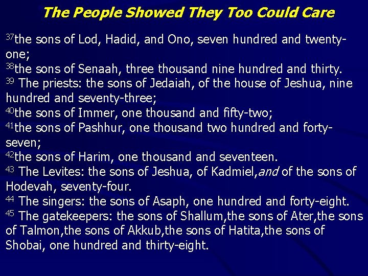 “The People Showed They Too Could Care 37 the sons of Lod, Hadid, and