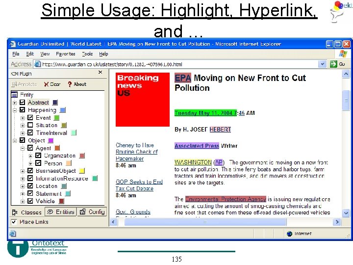 Simple Usage: Highlight, Hyperlink, and … 135 Simple Usage: Highlight, Hyperlink, and … 135