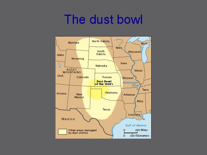 The dust bowl 