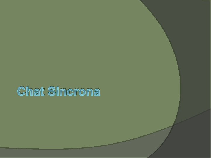 Chat Sincrona 