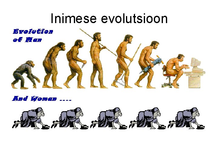 Inimese evolutsioon 