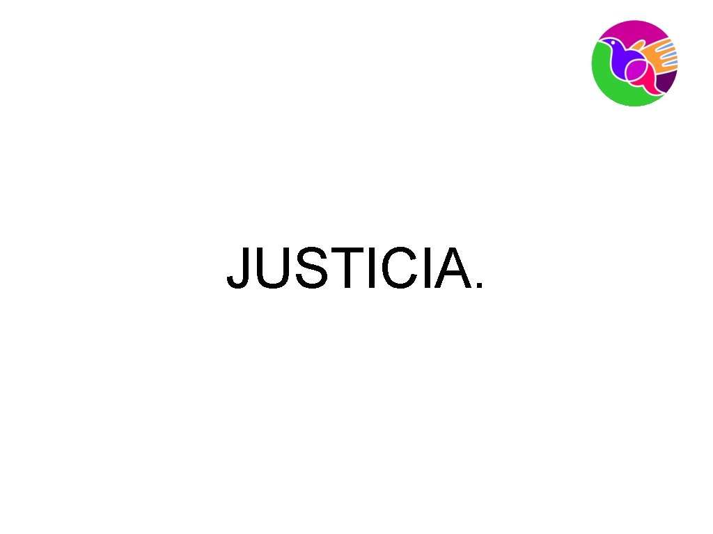 JUSTICIA. 