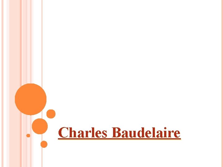 Charles Baudelaire 