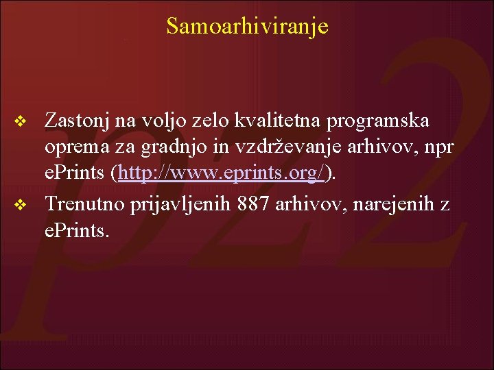 Samoarhiviranje v v Zastonj na voljo zelo kvalitetna programska oprema za gradnjo in vzdrževanje