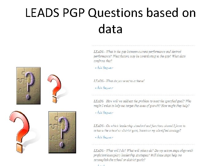 LEADS PGP Questions based on data LEADS PGP Questions based on data