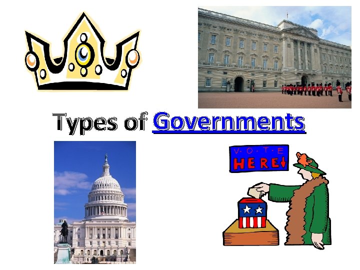 Types of Governments Types of Governments