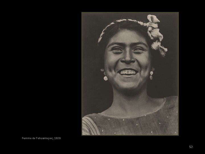 Femme de Tehuantepec, 1929. 52 