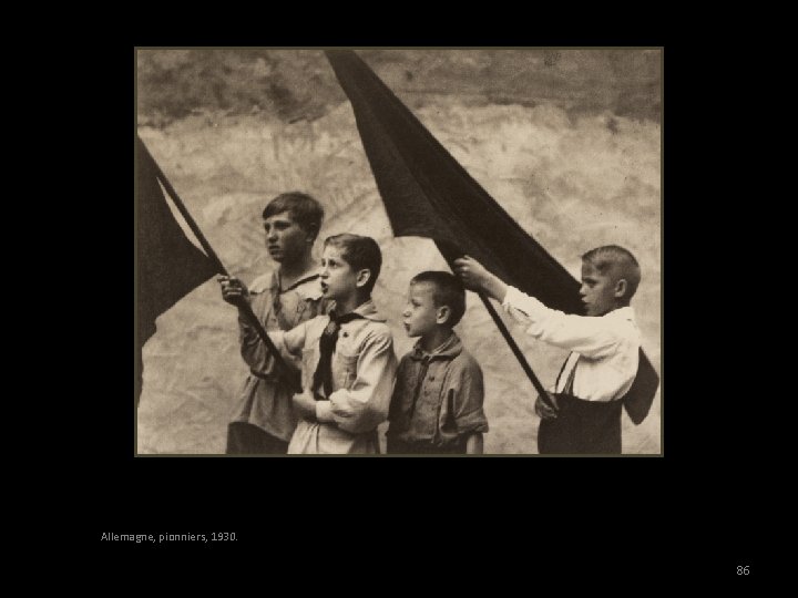 Allemagne, pionniers, 1930. 86 