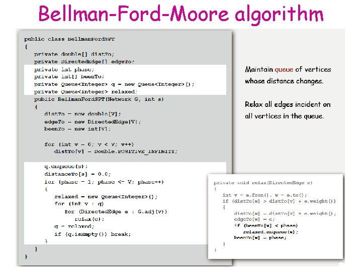 Bellman-Ford-Moore algorithm 43 