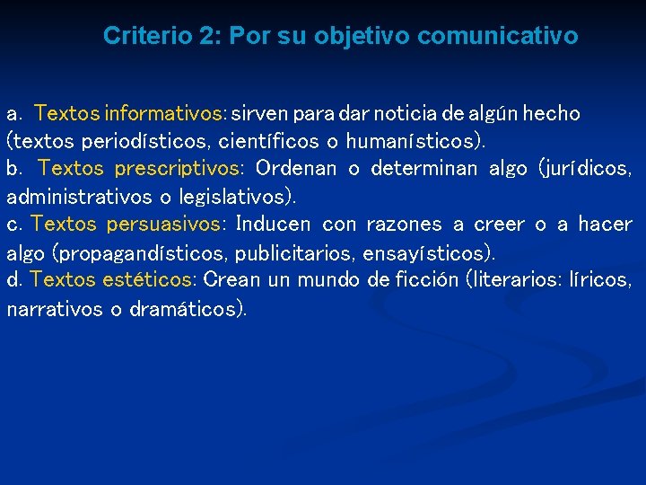 Cual Es El Objetivo Comunicativo De Este Texto