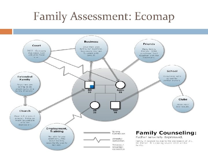 Family Assessment: Ecomap 