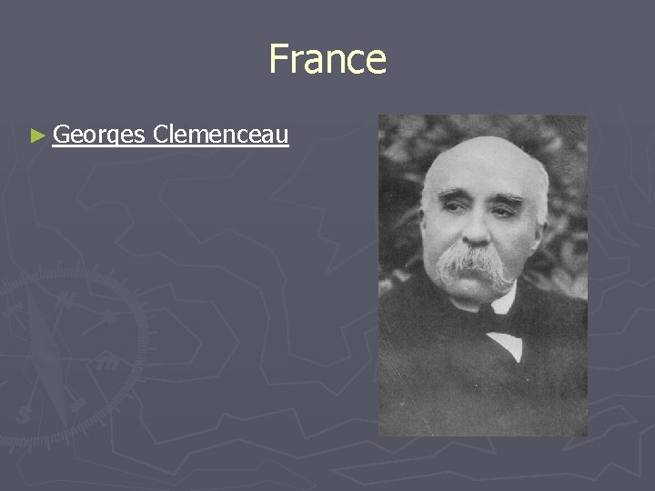 France ► Georges Clemenceau 