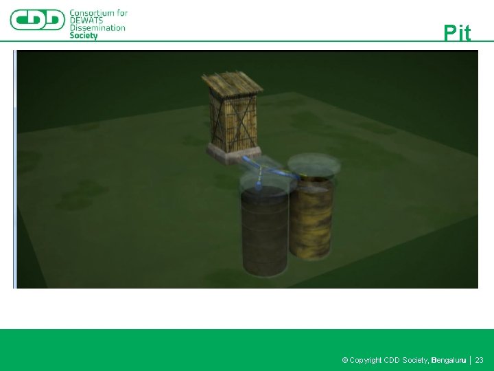 Pit © Copyright CDD Society, Bengaluru │ 23 