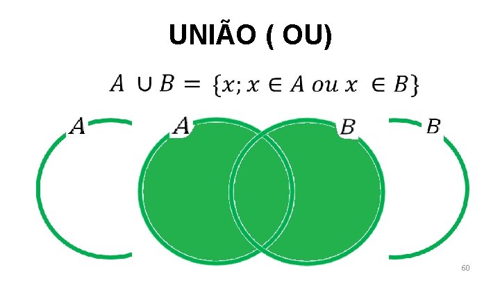 UNIÃO ( OU) 60 