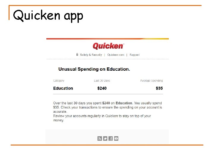 Quicken app 