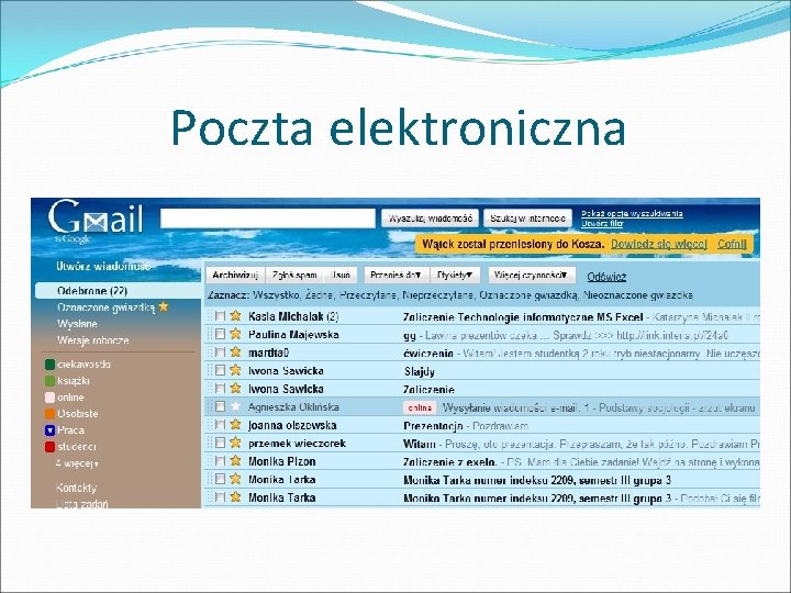 Poczta elektroniczna 