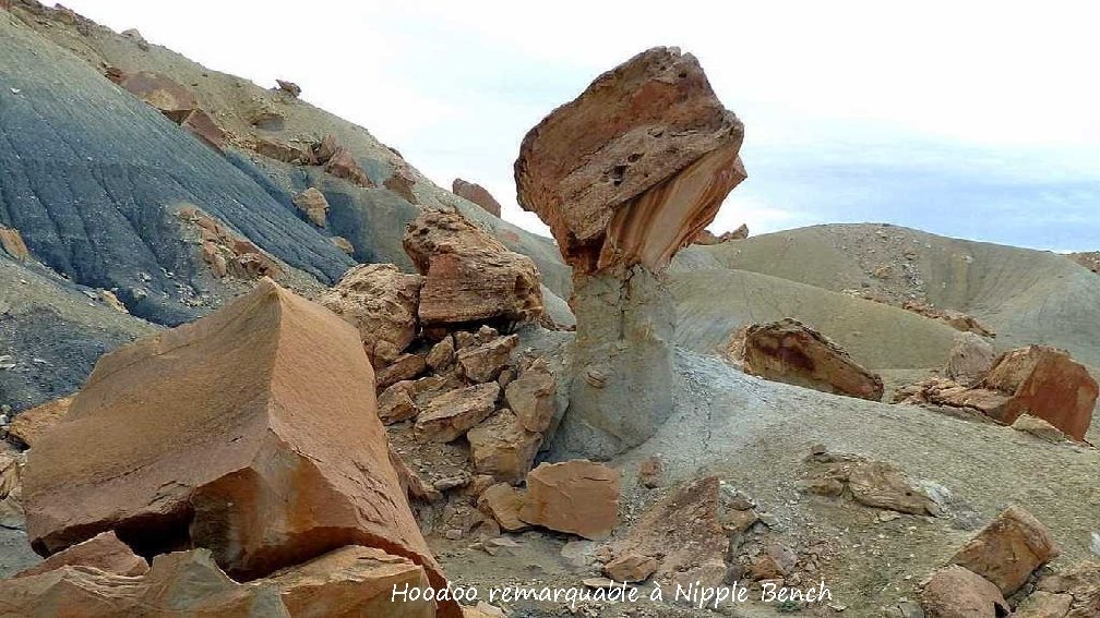 Hoodoo remarquable à Nipple Bench 